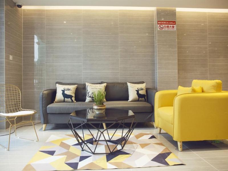 Shell Shanghai Jiadingbei Subway Station Shuping Road Hotel Екстериор снимка
